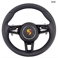 Спортен волан с черен шев за Porsche 911 718 Panamera Macan Cayenne– 0235